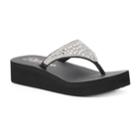 Women's Skechers Cali Vinyasa Sandals, Size: 7, Grey (charcoal)