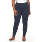 Plus Size Apt. 9&reg; Sculpt & Lift Ponte Skinny Pants, Women's, Size: 0x, Blue