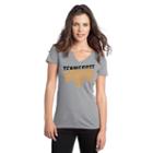 Women's Tennessee Volunteers Fair Catch Tee, Size: Medium, Grey