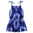 Girls 4-8 Carter's Tie-dye Smocked-waist Jersey Dress, Girl's, Size: 5, Blue