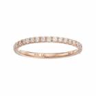 Lc Lauren Conrad 10k Gold 1/2 Carat T.w. Diamond Ring, Women's, Size: 7, White
