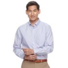 Men's Croft & Barrow&reg; Classic-fit Easy-care Button-down Shirt, Size: Medium, Brt Purple