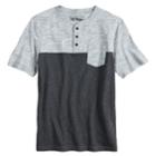 Boys 8-20 Urban Pipeline&reg; Colorblock Henley, Size: Small, Natural