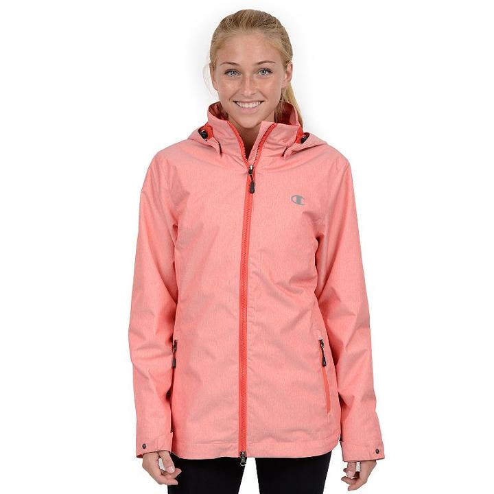 Women's Champion Hooded 3-in-1 Systems Jacket, Size: Large, Pink