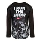 Girls 4-6x Nike I Run The Show Dri-fit Top, Size: 4, Oxford