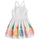 Girls 4-12 Sonoma Goods For Life&trade; Braided Strap Skater Dress, Size: 5, White