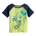 Baby Boy Disney Mickey Mouse Raglan Tee, Size: 24 Months, Med Green