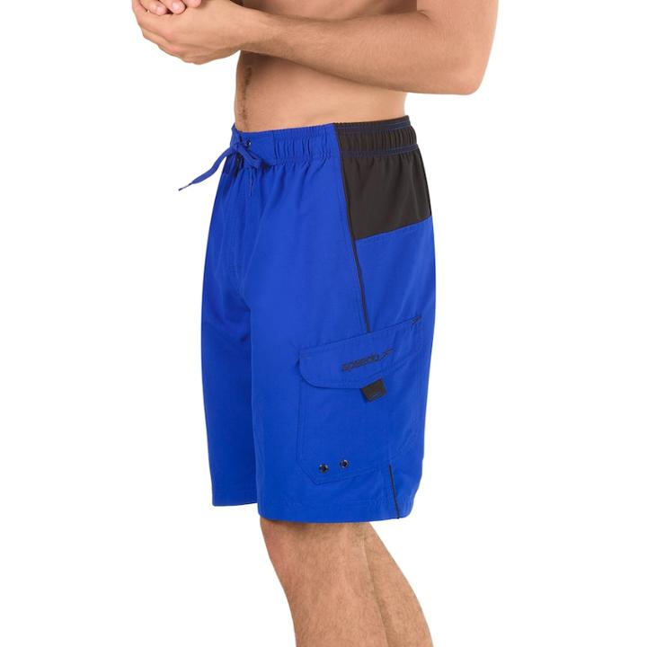 Men's Speedo Marina Volley Swim Trunks, Size: Large, Med Blue