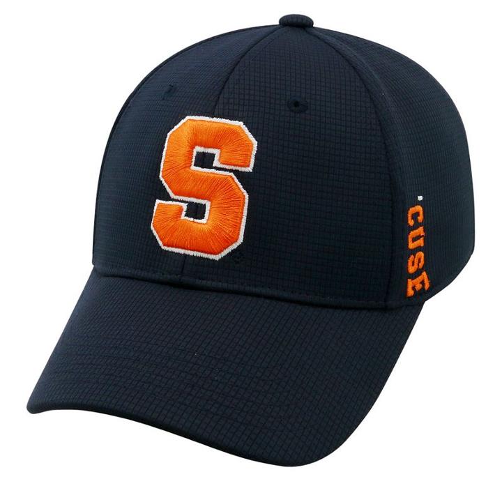 Adult Syracuse Orange Booster Plus Memory-fit Cap, Men's, Blue (navy)