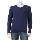 Big & Tall Sonoma Goods For Life&trade; Solid V-neck Sweater, Men's, Size: 3xb, Med Blue