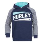 Boys 8-20 Hurley Stadium Lines Pullover, Size: Small, Turquoise/blue (turq/aqua)