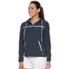 Women's Fila Sport&reg; Quarter Zip Reflective Jacket, Size: Small, Blue (navy)