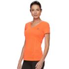 Women's Fila Sport&reg; V-neck Mesh Tee, Size: Medium, Brt Red