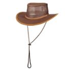 Stetson Mesh Safari Hat - Men, Size: Small, Brown