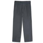 Boys 8-20 French Toast School Uniform Modern-fit Adjustable-waist Double-knee Pleated Pants, Boy's, Size: 14, Grey