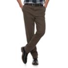 Men's Sonoma Goods For Life&trade; Slim-fit Flexwear Stretch Chino Pants, Size: 32x30, Brown