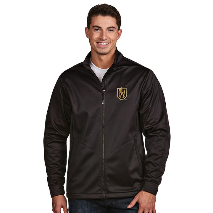 Men's Antigua Vegas Golden Knights Golf Jacket, Size: Large, Black