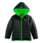 Boys 4-7 Under Armour Puffer Heavyweight Jacket, Size: 5, Black