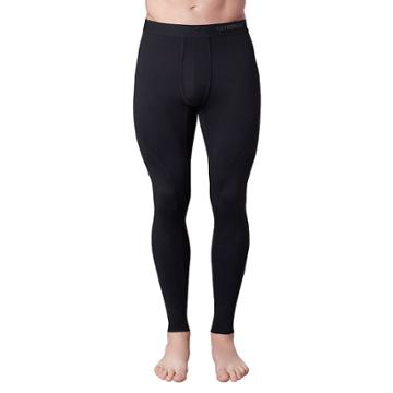 Big & Tall Climatesmart By Cuddl Duds&reg; Climate Sport Leggings, Men's, Size: 3xb, Black