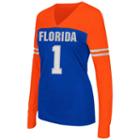 Juniors' Campus Heritage Florida Gators Packed Powder Tee, Women's, Size: Large, Blue Other