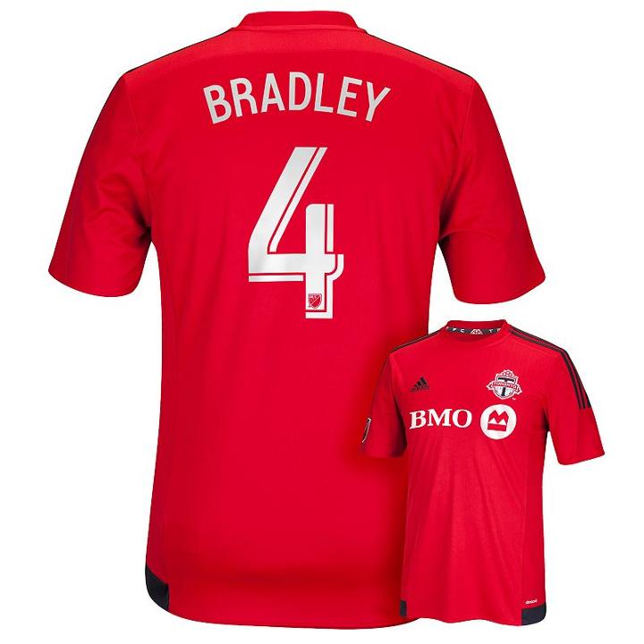 Men's Adidas Toronto Fc Michael Bradley Jersey, Size: Xxl, Red