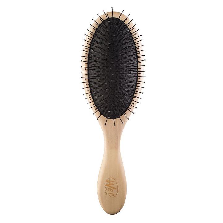 Wet Brush Detangling Naturals Wood Hair Brush