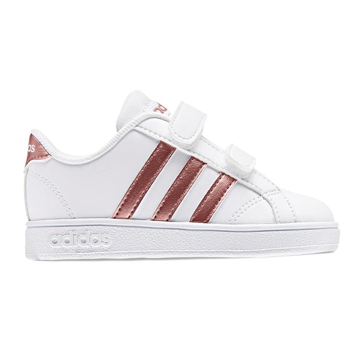Adidas Neo Baseline Toddlers' Sneakers, Boy's, Size: 6 T, White