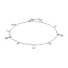 Lc Lauren Conrad Star Charm Anklet, Women's, Multicolor