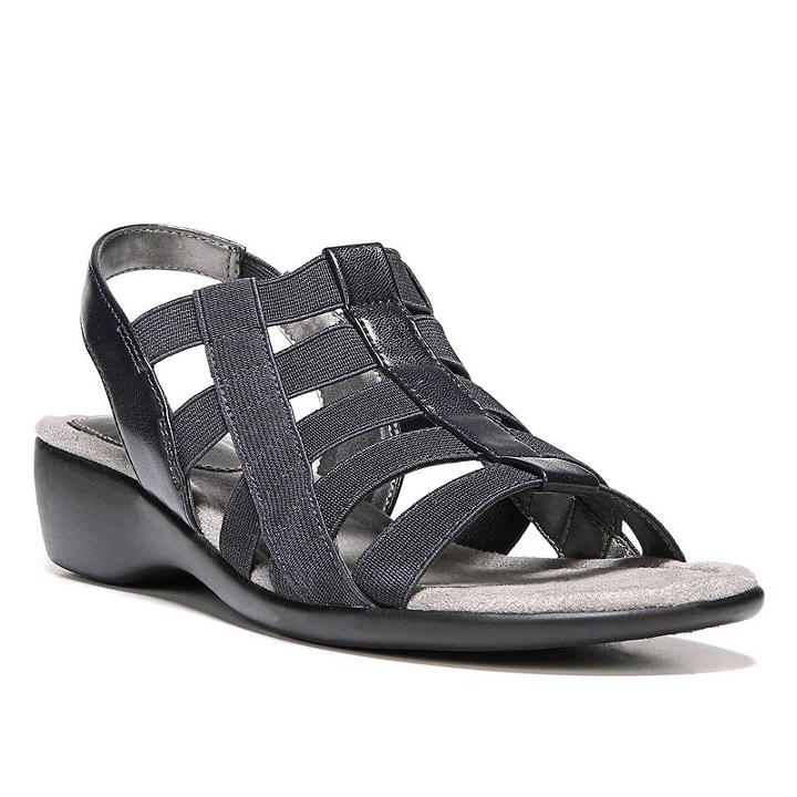 Lifestride Theory Women's Comfort Sandals, Size: Medium (8.5), Blue (navy)