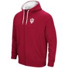 Men's Campus Heritage Indiana Hoosiers Zip-up Hoodie, Size: Medium, Dark Red