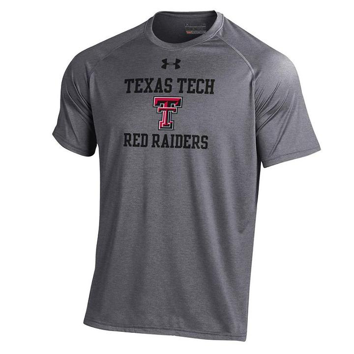 Men's Under Armour Texas Tech Red Raiders Tech Tee, Size: Xxl, Ovrfl Oth