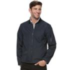 Men's Marc Anthony Slim-fit Woven Bomber Jacket, Size: Small, Dark Blue