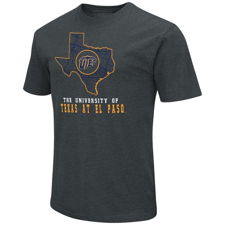 Men's Utep Miners State Tee, Size: Xxl, Med Blue