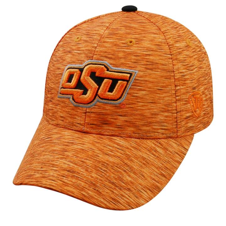 Adult Oklahoma State Cowboys Warp Speed Adjustable Cap, Men's, Med Orange