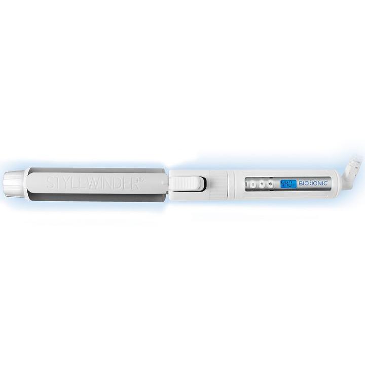 Bio Ionic Stylewinder 1 1/4-in. Rotating Styling Iron, White