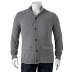 Big & Tall Sonoma Goods For Life&trade; Classic-fit Wool-blend 5gg Mockneck Sweater, Men's, Size: Xl Tall, Med Grey
