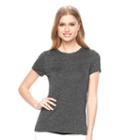 Women's Apt. 9&reg; Modern Essential Scoopneck Tee, Size: Xxl, Black