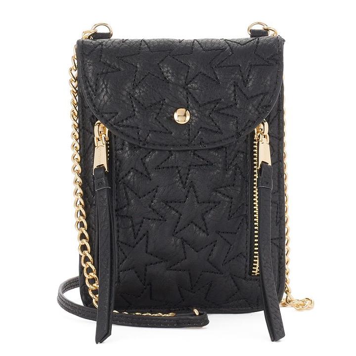Juicy Couture Mini Phone Crossbody, Women's, Black