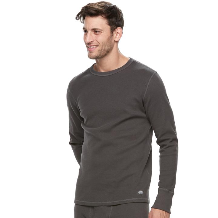 Men's Dickies Heavyweight Raschel Thermal Top, Size: L Tall, Grey (charcoal)