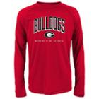 Boys 4-7 Georgia Bulldogs Performance Tee, Size: L(7), Red