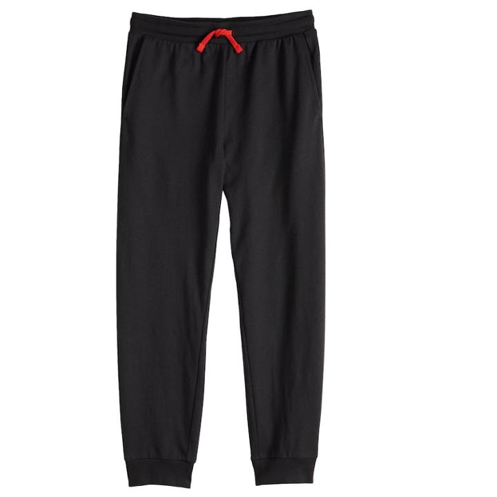 Boys 8-20 Tek Gear Lightweight Jersey Jogger Pant, Size: Xl(18/20), Black