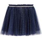 Girls 4-12 Carter's Glittery Tulle Skirt, Size: 8, Blue