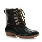 Seven7 J-hawk Women's Waterproof Duck Boots, Girl's, Size: 6, Green