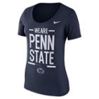 Women's Nike Penn State Nittany Lions Local Spirit Tee, Size: Medium, Blue (navy)