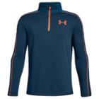 Boys 8-20 Under Armour Tech Quarter-zip Tee, Size: Large, Blue