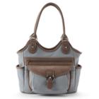 Multisac Two-tone Shoulder Bag, Women's, Grey