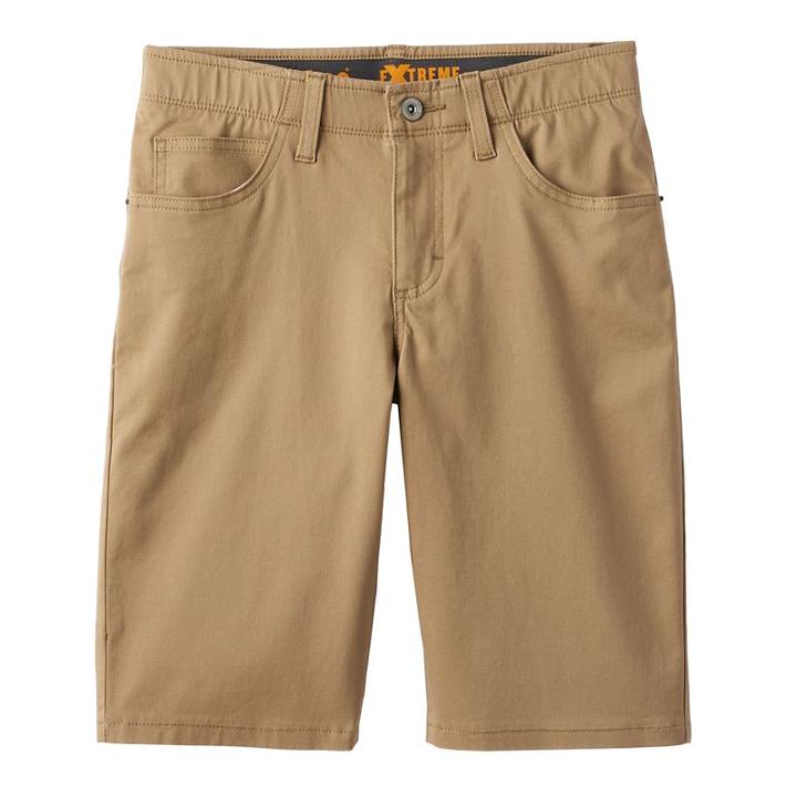 Boys 8-20 Lee Exreme Motion Shorts, Boy's, Size: 16, Med Beige