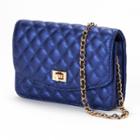 Mellow World Amanda Quilted Crossbody Wallet, Women's, Blue