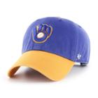 Men's '47 Brand Milwaukee Brewers Two-toned Clean Up Hat, Multicolor