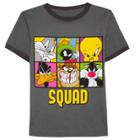 Boys 8-20 Looney Tunes Squad Tee, Size: Large, Med Blue